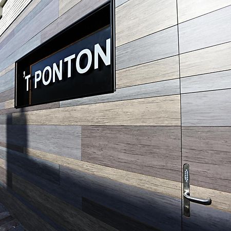 'T Ponton Panzió Nieuwpoort Kültér fotó